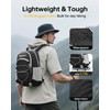CROSSGEAR 24L Hiking Backpack, Lightweight Foldable Packable Daypack with RFID