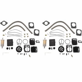 li_827040 For Yamaha Mikuni Dual Carb Carburetor Rebuild Kit 650 701 760 GP XL Wave Raider