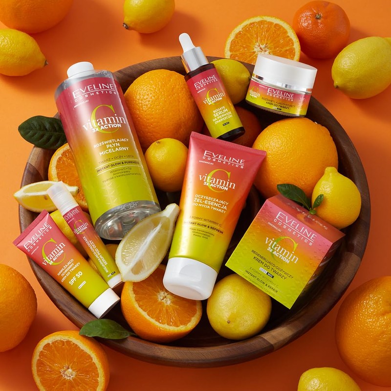 Vitamin C 3x Action Reinigungsgel-Essenz für das Gesicht
