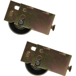 Easy Fix Hardware Sliding Door Roller for Glass Door Repair | Patio Door Roller Replacement (Pack of 2)