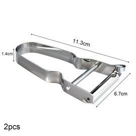 Jagowa 2PCS Potato Peelers Fruit Vegetable Peeler Stainless Steel Rotatable Multifunctional Apple Peeler Sharp Blades Kitchen Tools