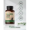 Horbäach Grass Fed Beef Liver | 4500mg | 90 Capsules