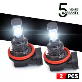 CHUSYYRAY H11 H8 LED Headlight Super Bright Bulbs Kit White 6000K 4000LM Low Beam