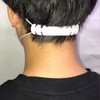 Latest Double-Hook Mask Strap White 4-Level 34ea
