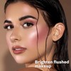 2 Colors Blush Highlighter Contour Makeup Palette - Matte and
