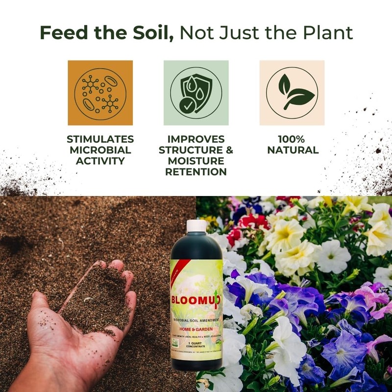 2 Pack Bloom Up Microbial Soil Amendment – Organic Plant