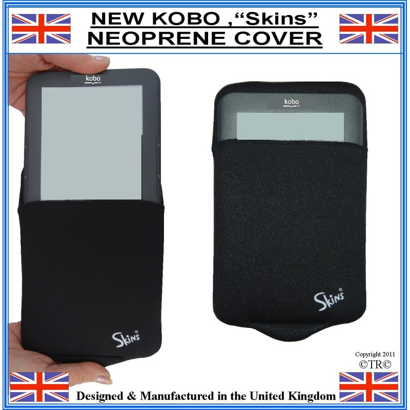 Proline Skins KOBO Touch Neoprene Cover, Black, Small