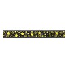 Wrapables Colorful Washi Masking Tape, Metallic Gold Stars