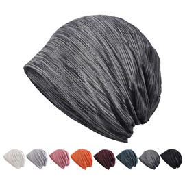 Pawinpaw Knit Hat, Men's, Summer Knit Cap, For Spring, Summer, Autumn, Cooling Material, Breathable, Sweat Absorbent, Quick Drying, Face-Slimming Effect, Summer Medical Care Hat, Casual, Anti-Cancer