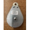 Block 3” Fixed Eye Pulley, for 3/16 & 1/4” cable