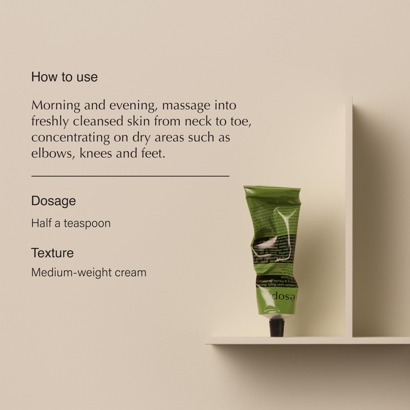 Aesop Geranium Leaf Body Balm | Soothing, Balancing Hydration with