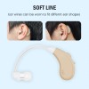 JINGHAO Rechargeable Hearing Amplifier – 18H Battery, Noise Reduction &