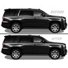 Chrome Delete Blackout Vinyl Overlay for 2015-2020 GMC Yukon Window