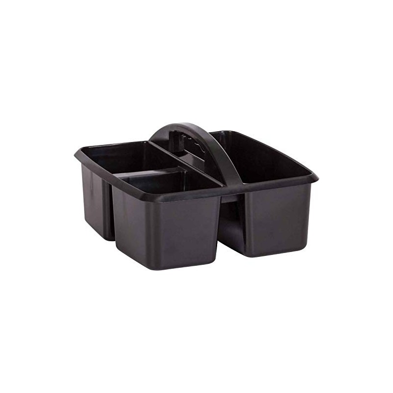 Teacher Created Resources Black Plastic Storage Caddy