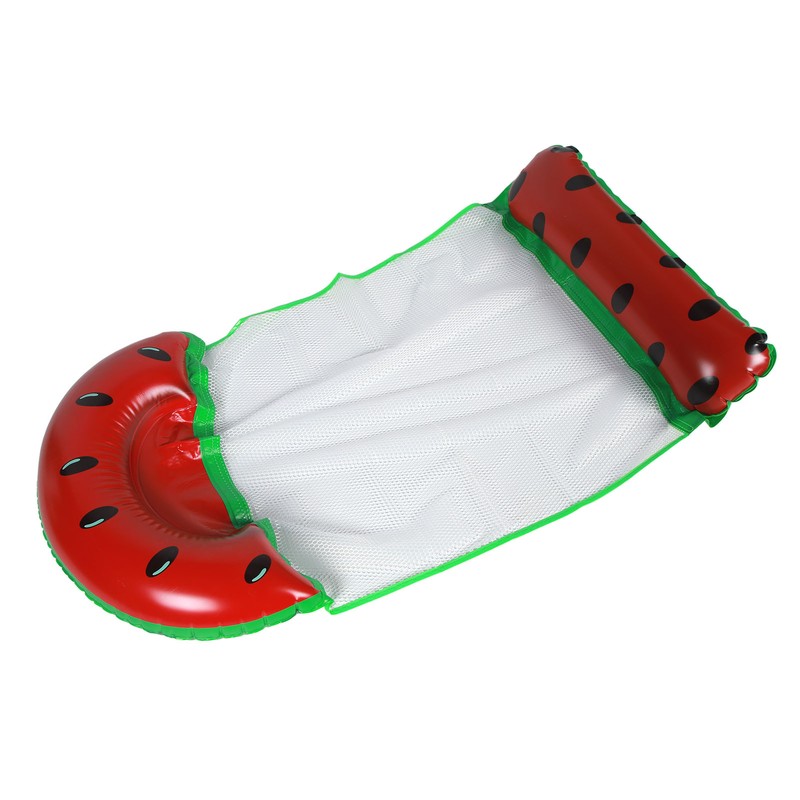 Folding Water Inflatable Floating Hammock Thickened Watermelon Foldable Pool Swimming
