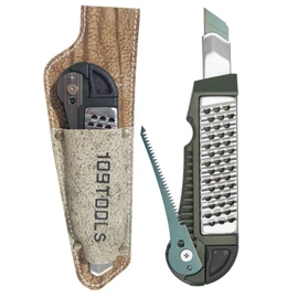 Drywall 4-in-1 Multi Tool, Cutter with Tape Measure Hook, Planer and Keyhole Saw