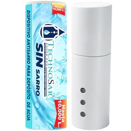 Sistema Antisarro y Suavizador de Agua para Cisterna y Tinaco 5,000 a 10,000 L | 7 Meses de Protección | Filtro Magnético Ecológico | Descalcificador | TECHNOSAR