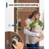 TEEHO TE001L Keyless Entry Door Lock with 2 Handles -