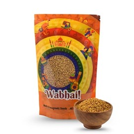 Wabhai! Fenugreek Seeds | Whole Spice | Aromatic Warmth | All Natural | Premium Quality | Finest Spices (7oz (200g), 7, Ounce)
