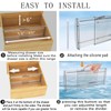 SPEREELER 5 Pack 6" High Adjustable Drawer Dividers for Clothes,Expandable
