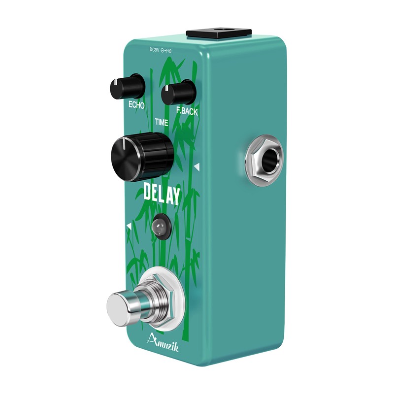 Amuzik Analog Delay Pedal Guitar Delay Effects Pedals Vintage Delay