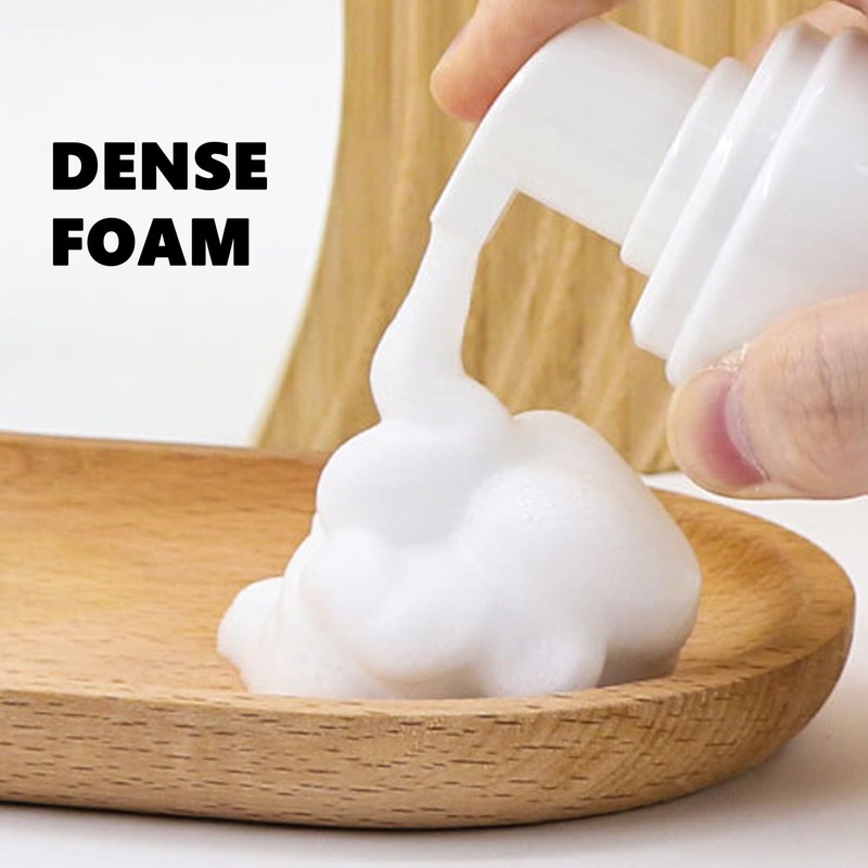 PEPAX 4 Pack Foam Pump Bottle Dispenser - 50ml Foam