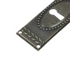 T Tulead Keyhole Cover Lock Escutcheon Plate Iron Rectangular Keyholes