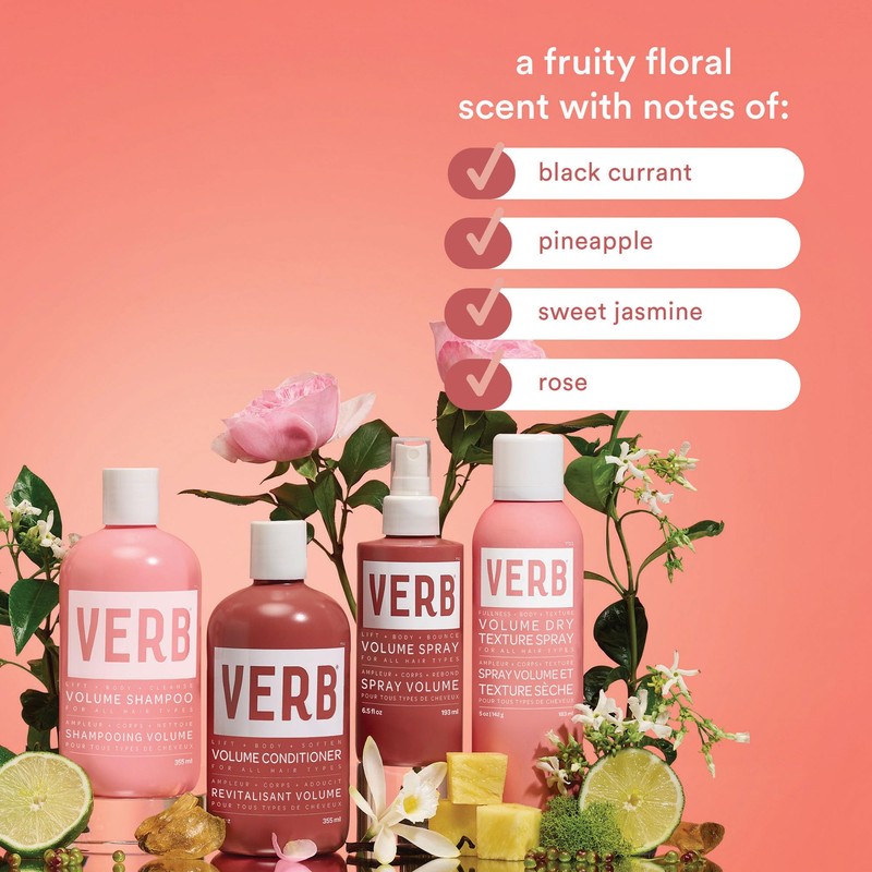 VERB Volume Spray 6.5 fl oz- Lightweight Volumizing Spray for