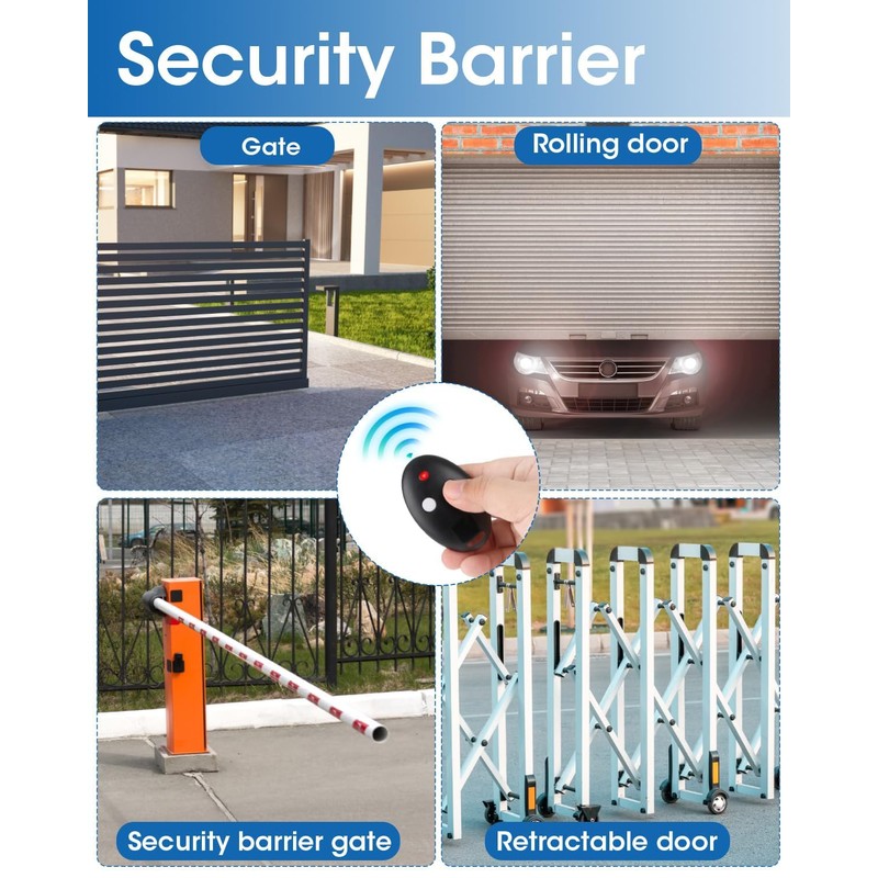 1 x Garage Door Remote Control 433.92 MHz Compatible with