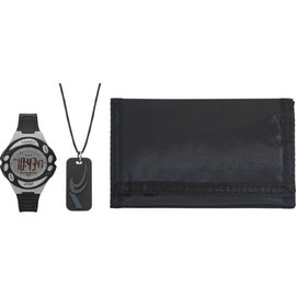 Tikkers Black Digital Watch Set ATK1016