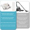 14" Pressure Washer Surface Cleaner with 4 Wheels - Stainless