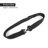 Outdoor Male Multifunction Nylon Tactics Waist Belt for Camping Climbingblack