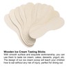DMiotech 100 Pack 24" x 0.6" Wooden Ice Cream Paddle