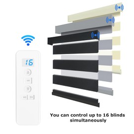 MING CHEN 16-Channel Remote Control, Motorized Roller Shade Accessories, One-Button Lifting and Lowering of Electric Curtains and Blinds (16-Channel Remote Control)