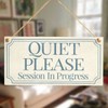 Quiet Please Session in Progress - Functional Small Office/Home Treatment