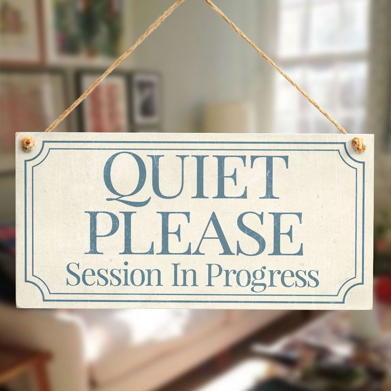 Quiet Please Session in Progress - Functional Small Office/Home Treatment