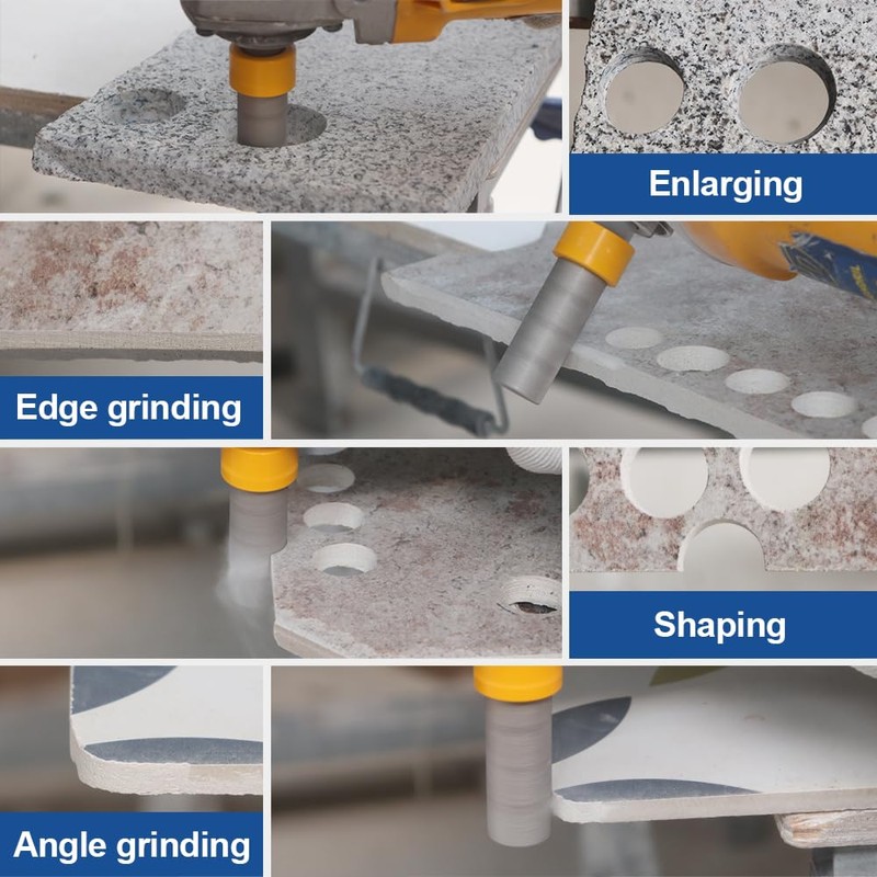 HIGHDRIL Diamond Milling Bit for Enlarging and Shaping Hole,Diameter 25MM