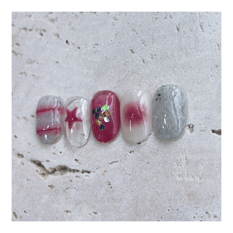 Red Starˊ˗ - Petit Round / 붉은별ˊ˗ - 쁘띠라운드