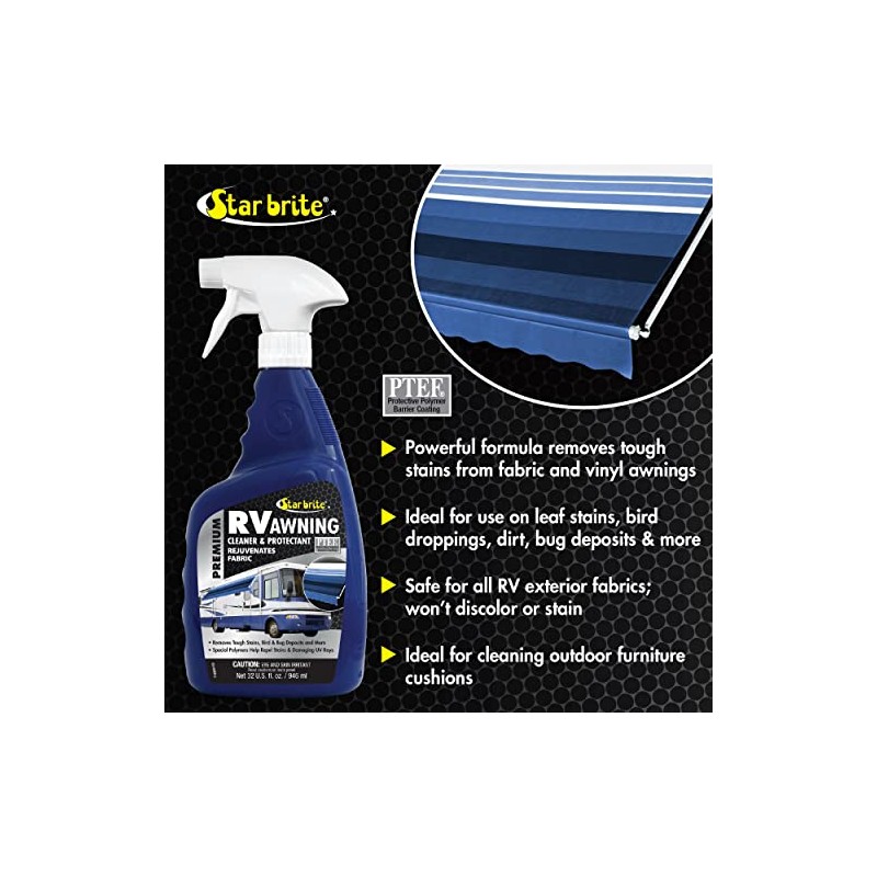 STAR BRITE Premium RV Awning Cleaner & Protectant Spray -