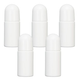 5 Stück Deoroller zum Befüllen,Sonnencreme Roller Nachfüllbar,Deo Roller zum Selbstbefüllen,Roll On Flasche Leer,Sonnencreme Applikator Nachfüllbar,selbstbefüllen für Kosmetische,Ätherische Öle