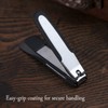 KAI Japanese Nail Clippers With Side Nail File, Stainless Steel,
