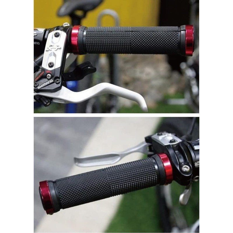 Beatus Bicycle Mountain Bike Handle Grips Left and Right Set