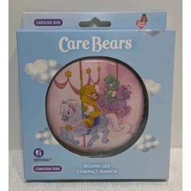 Impressions Vanity Care Bears Carousel Ride Round LED Compact Mirror by Impression Vanity NEW