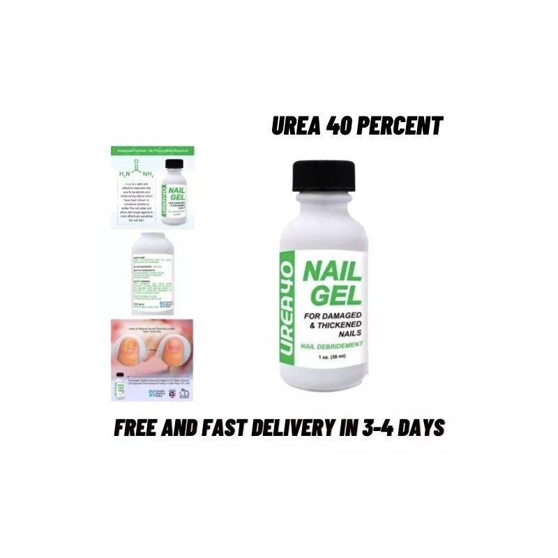 Urea Nail Gel - Strengthens & Softens Nails, Quick-Dry Formula