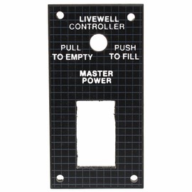 Bass Cat Boat Blank Panel | Livewell Controller 2 x 4 Inch Grid