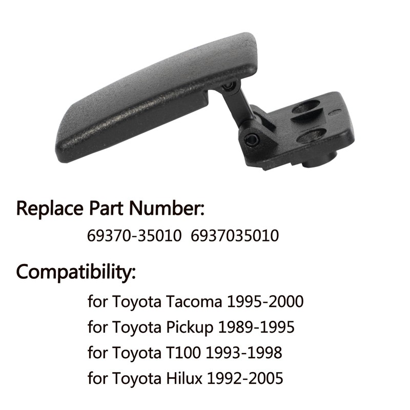Mcgpsap Rear Sliding Window Lock Latch Fit for Toyota Tacoma