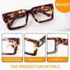 REAVEE 3 Pack Oprah Style Reading Glasses for Women Men,