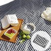 Cute Gingham Picnic Blanket, Waterproof Foldable, in Large 80x60in and