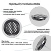 50 Pcs Round Soffit Vents 2 inch/53 mm Circular Air