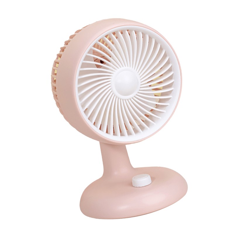 Desktop Fan Strong Wind Quiet Operation Portable USB Rechargeable Fan